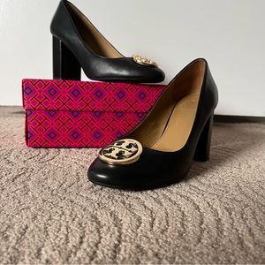 Tory Burch Benton 2 85mm calf leather pump  size 7